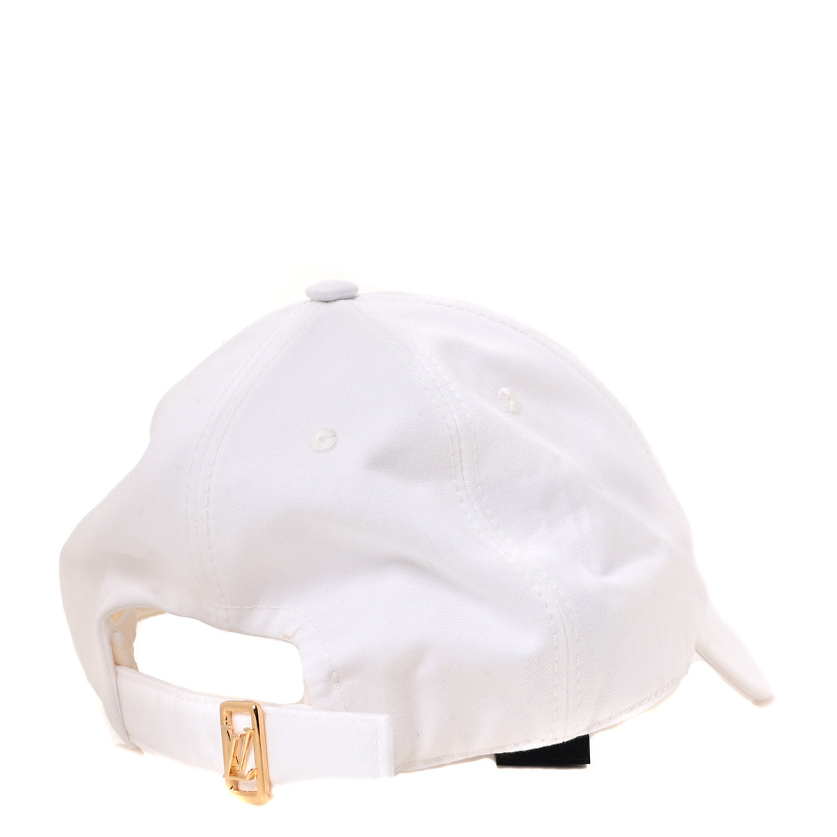 Louis Vuitton Cotton Baseball Cap M White 6 of 9