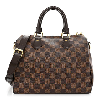 Louis Vuitton Damier Ebene Speedy Bandouliere 25 1 of 10