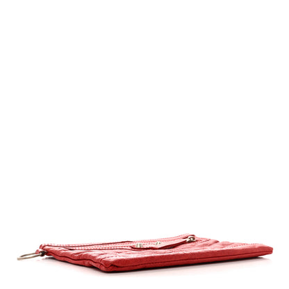 Balenciaga Agneau Arena Classic Hardware Small Clip Rouge Coquelicot 4 of 12