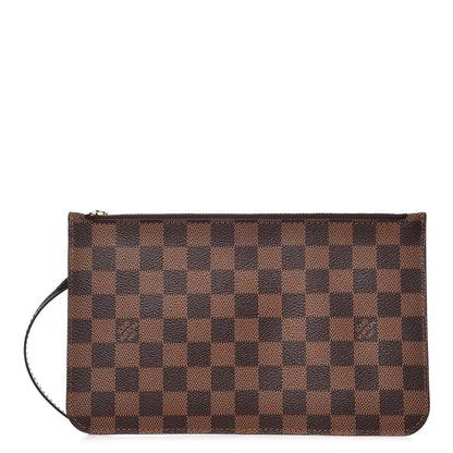 Louis Vuitton Damier Ebene Neverfull MM GM Pochette 1 of 8