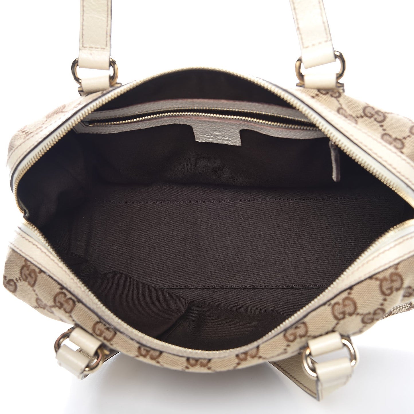 Monogram Small Charmy Boston White
