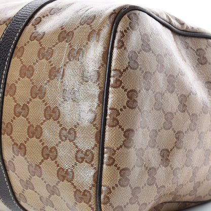 Gucci Crystal Monogram Medium Joy Boston Dark Brown 12 of 27