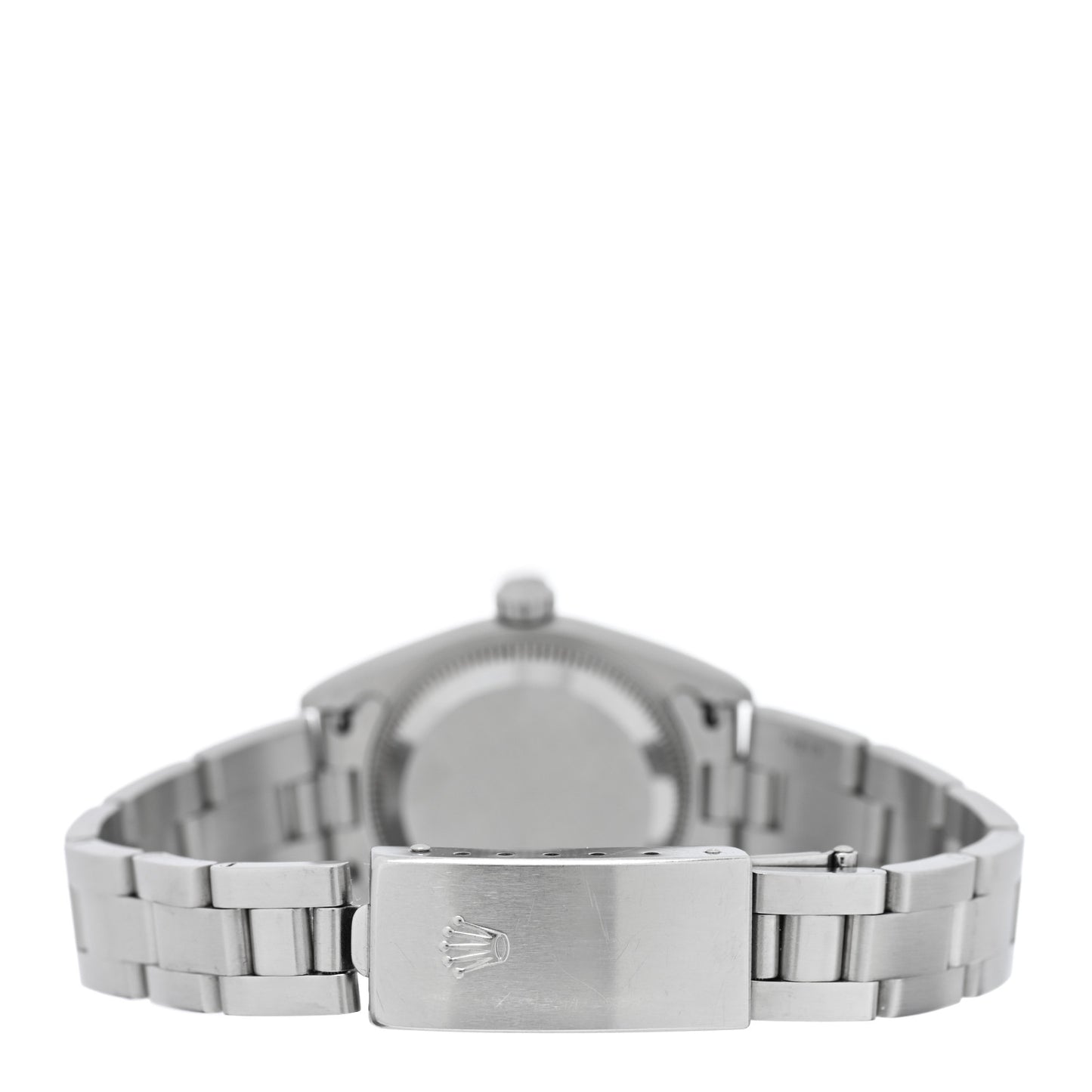 Stainless Steel 24mm Oyster Perpetual Watch Silver 76080