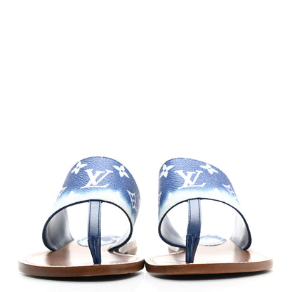 Louis Vuitton Monogram Escale Palma Sandals 36 Blue 2 of 8
