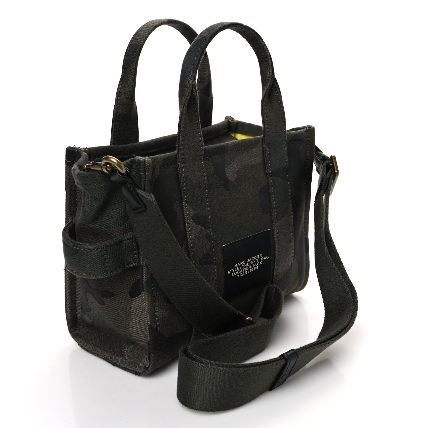 Canvas Camouflage Small The Tote Bag Khaki