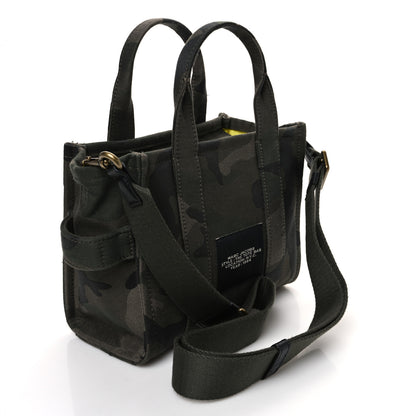 Marc Jacobs Canvas Camouflage Small The Tote Bag Khaki 3 of 11