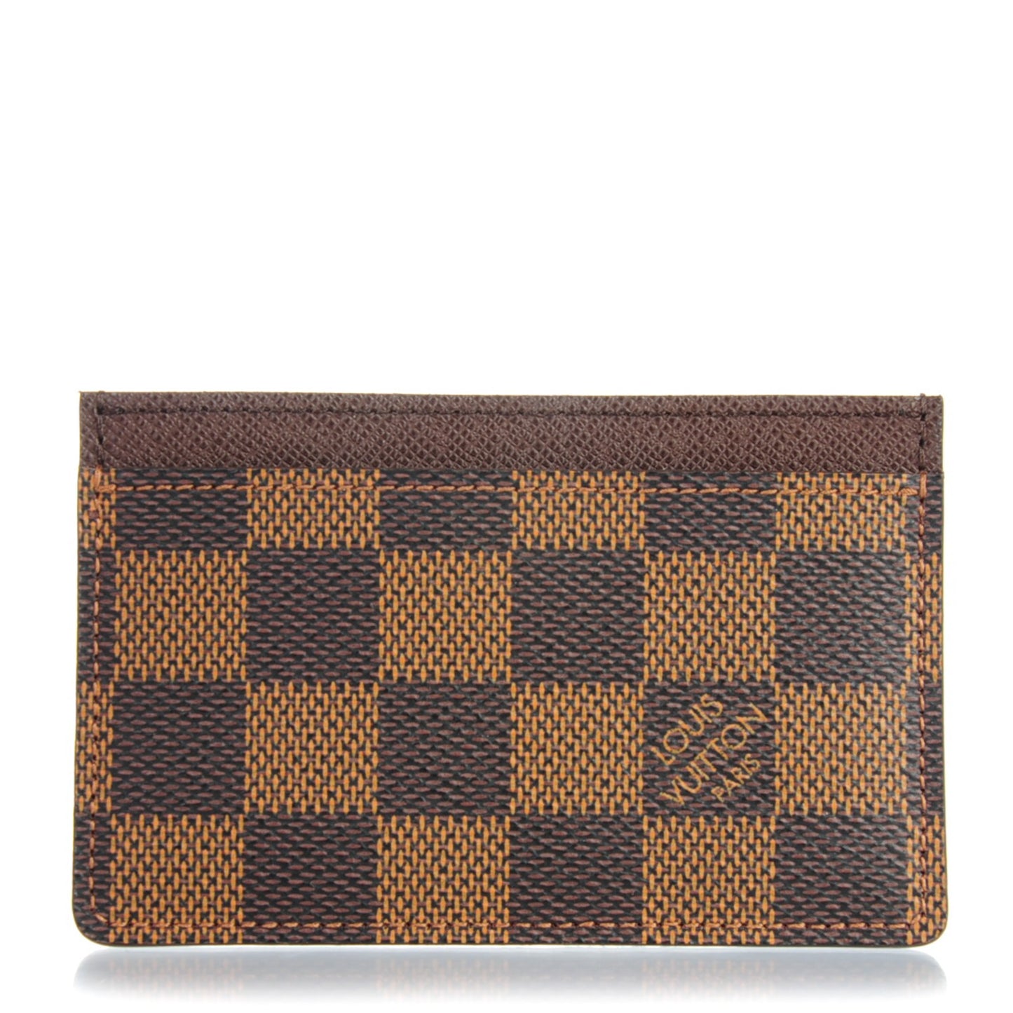 Damier Ebene Card Holder