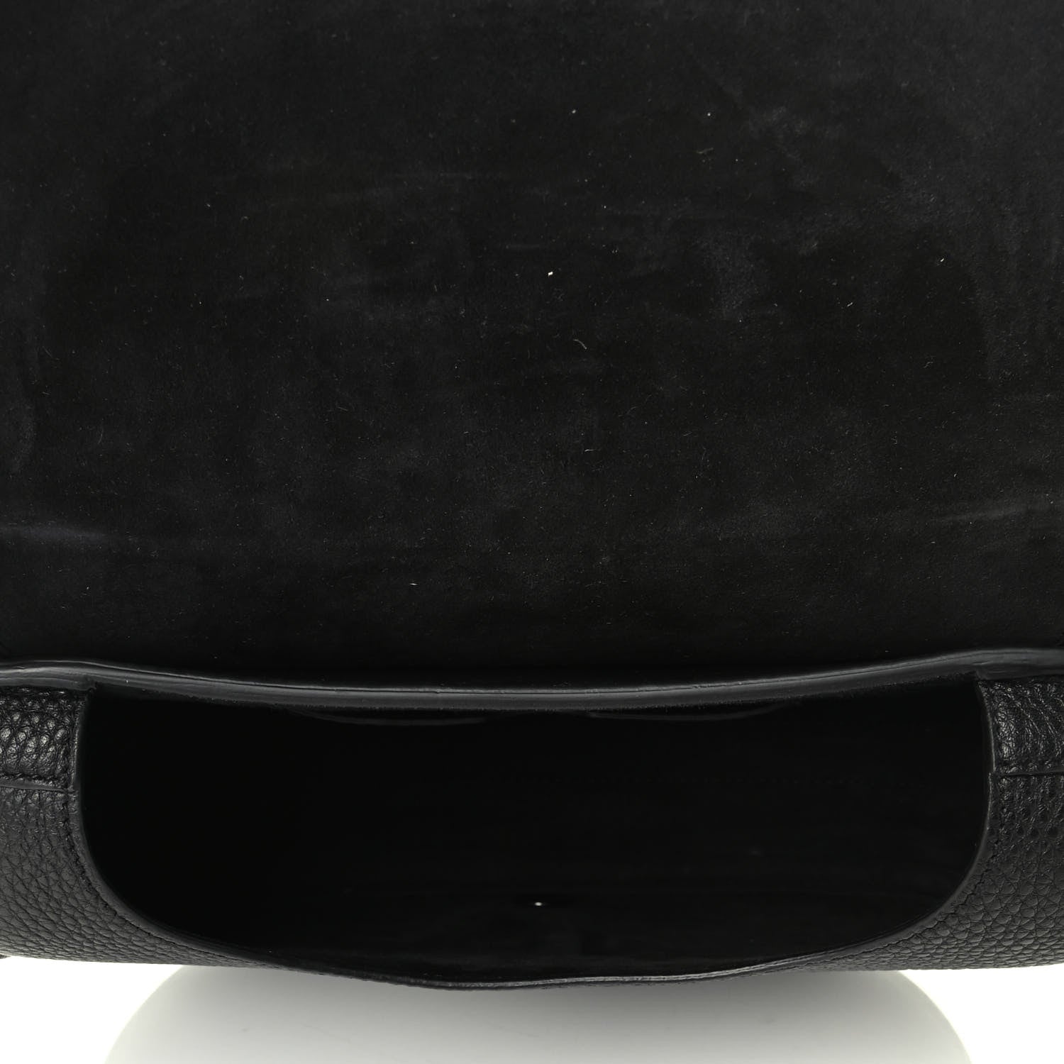 Christian Dior Grained Calfskin Medium Bobby Flap Black 4 of 6