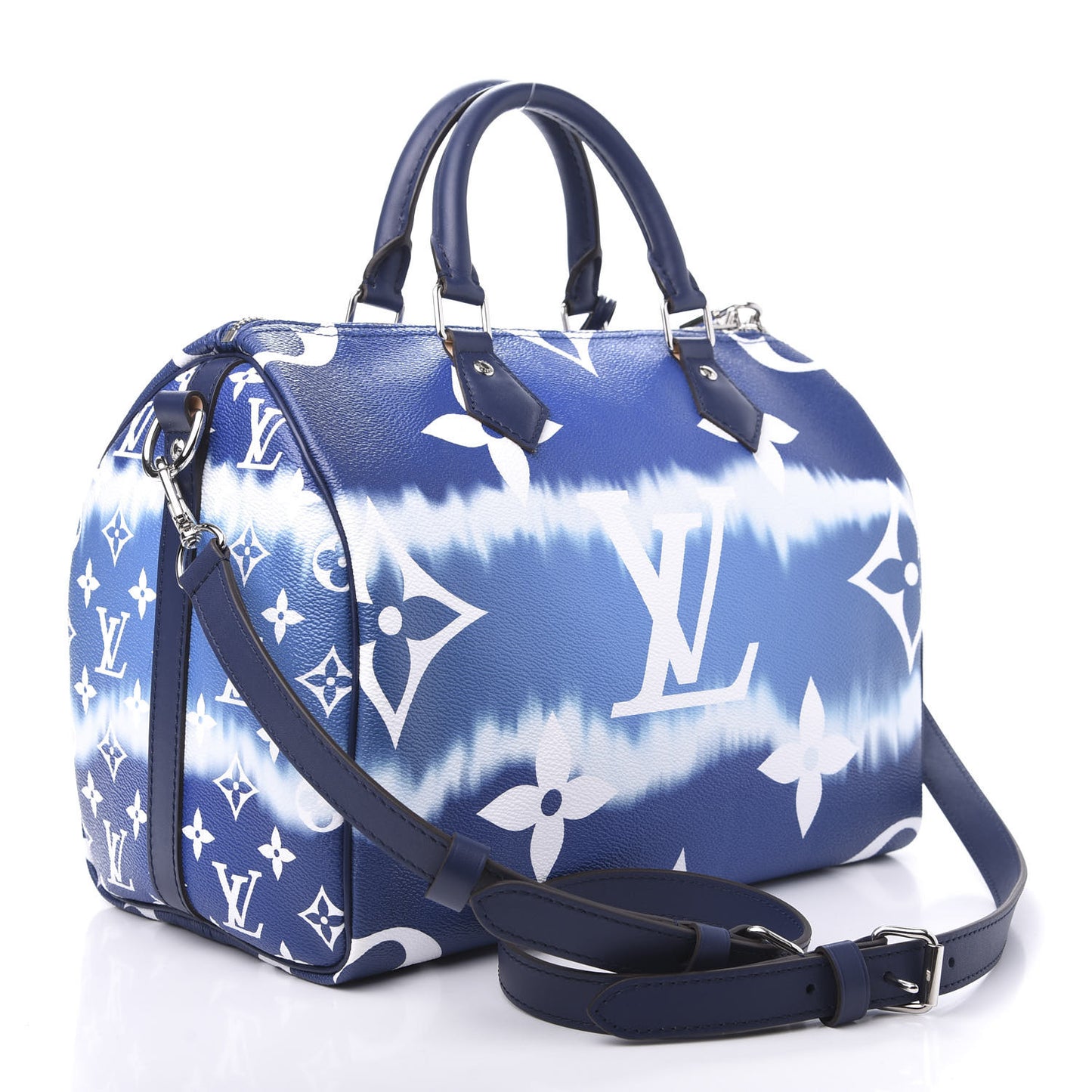 Monogram Escale Speedy Bandouliere 30 Blue