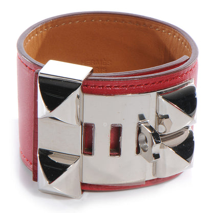 Hermes Swift Collier de Chien CDC Bracelet Rubis 4 of 7