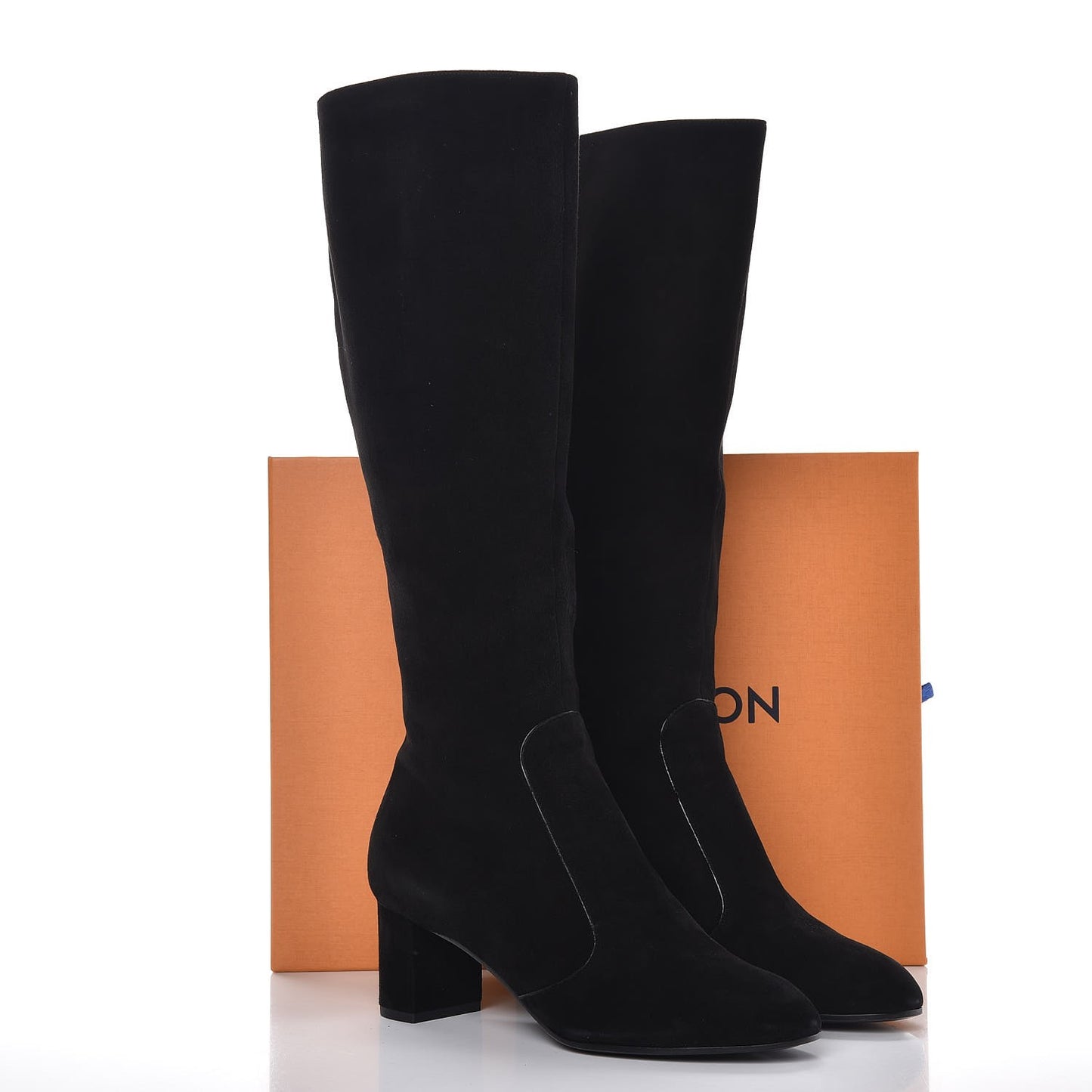 Suede Masterclass High Boots 38 Black