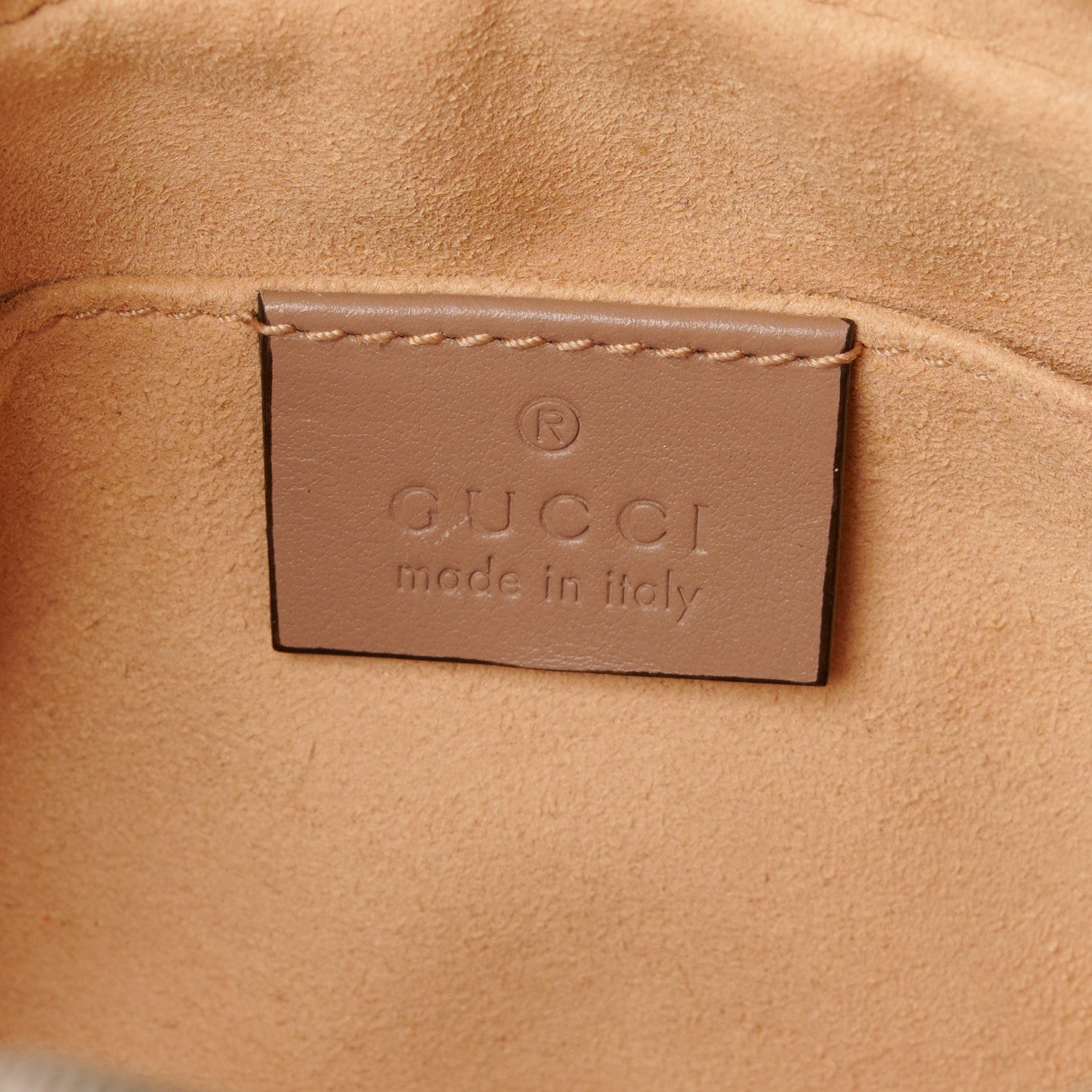 Gucci Calfskin Matelasse Small GG Marmont Chain Shoulder Bag Porcelain Rose 6 of 12