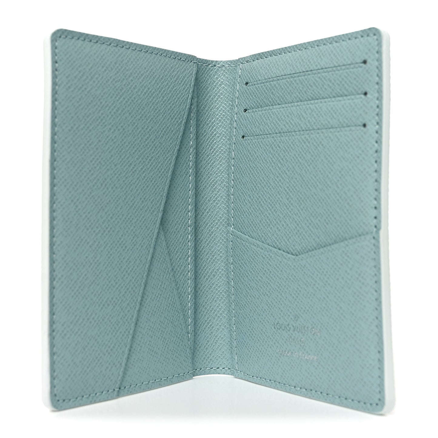 Monogram Aquagarden Pocket Organizer NM Crystal Blue