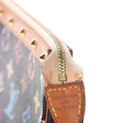 Louis Vuitton Monogram Multicolor Pochette Accessories Black 8 of 13