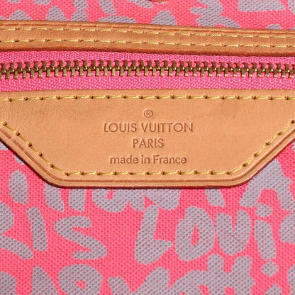 Louis Vuitton Monogram Graffiti Neverfull GM Fuchsia 6 of 7