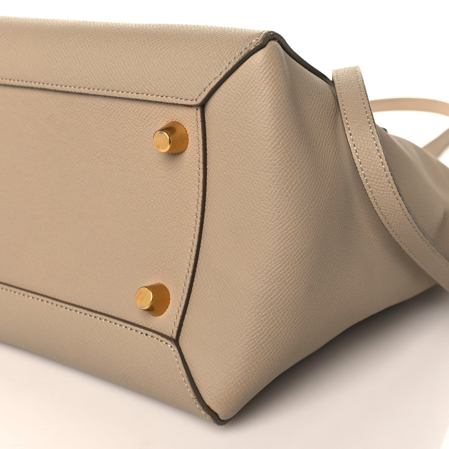 Celine Grained Calfskin Mini Belt Bag Light Taupe 9 of 15