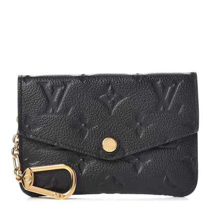 Louis Vuitton Empreinte Key Pouch Black 1 of 8