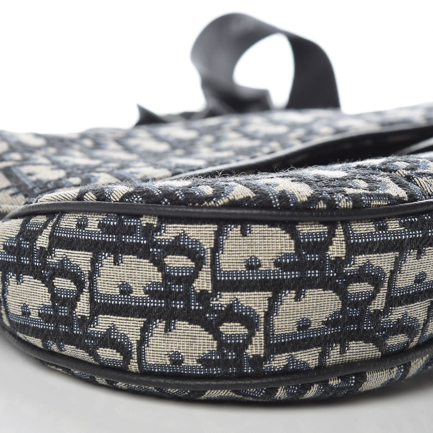 Oblique Mens Saddle Bag Blue