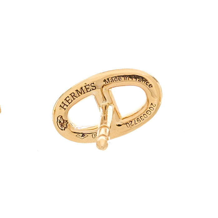 Hermes 18K Rose Gold TPM Farandole Stud Earrings 4 of 5