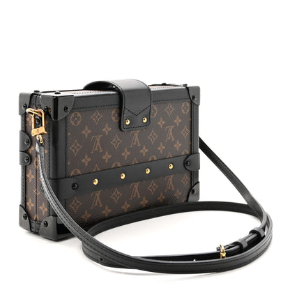 Louis Vuitton Monogram Petite Malle Black 3 of 9