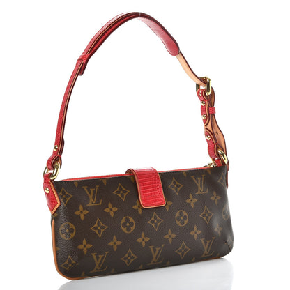 Louis Vuitton Lizard Monogram Cerises Pochette 3 of 9