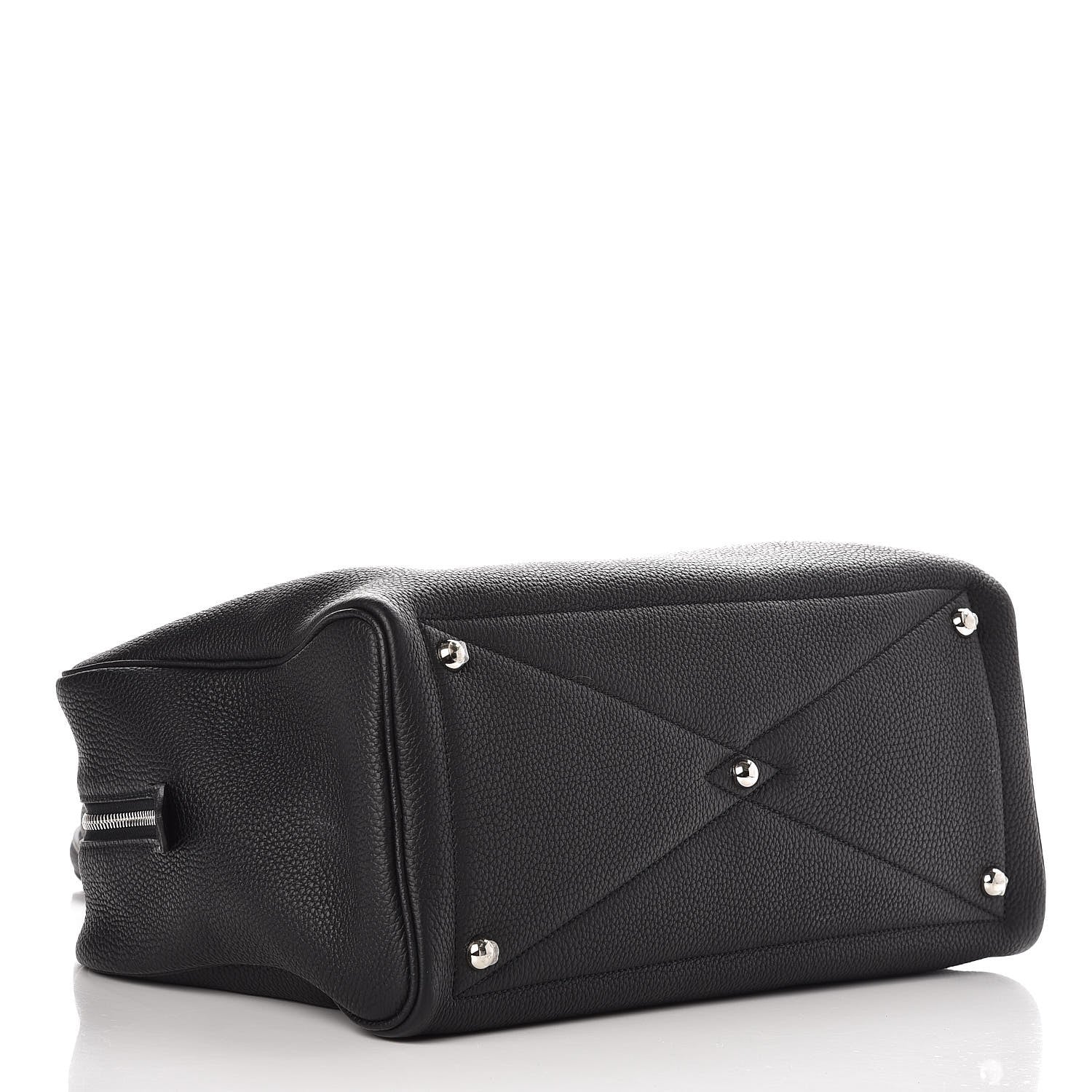 Hermes Taurillon Clemence Victoria II 35 Black 4 of 11