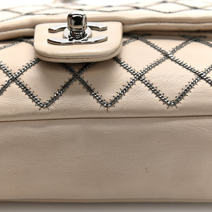 Chanel Lambskin Chain Single Flap Beige 8 of 21