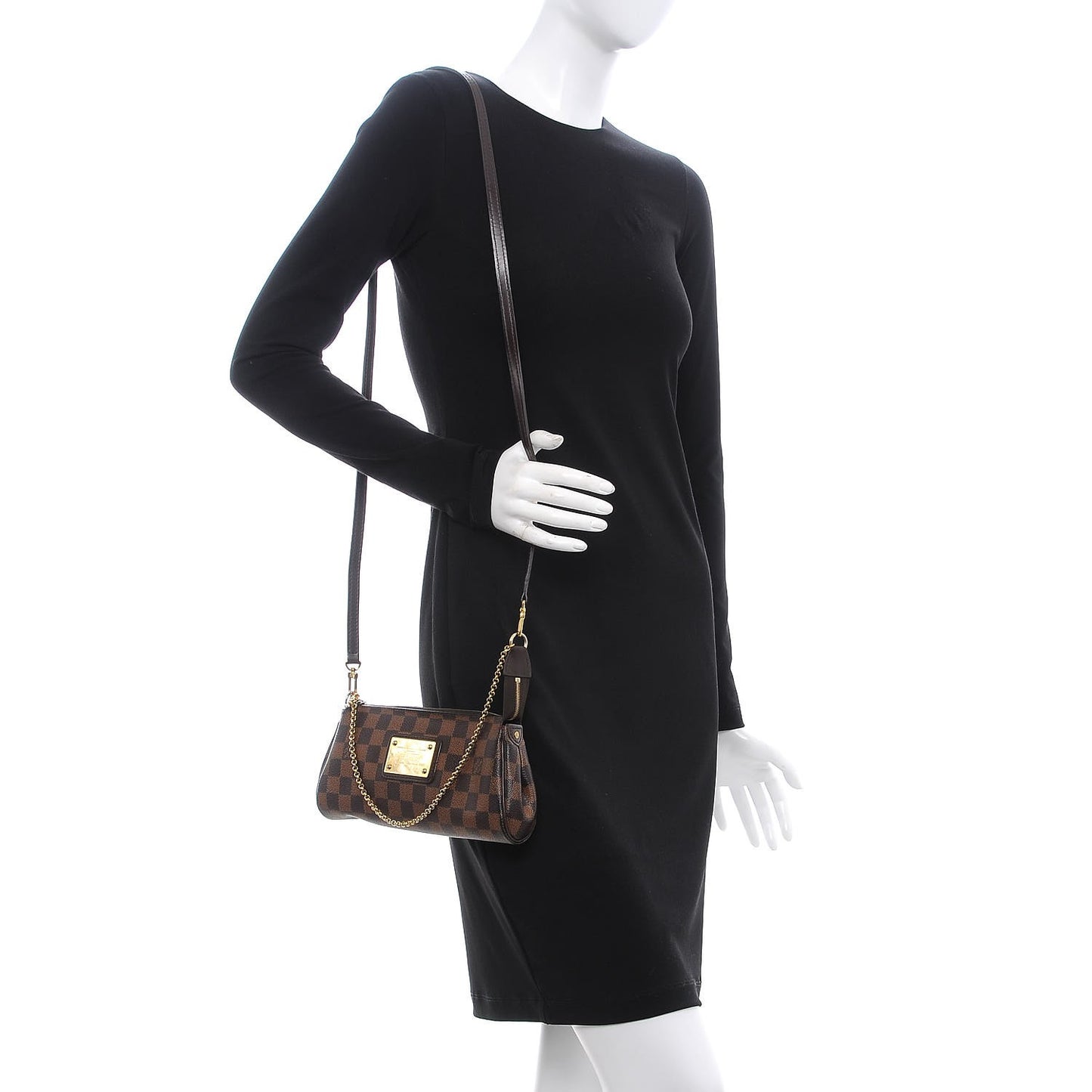 Damier Ebene Eva Clutch