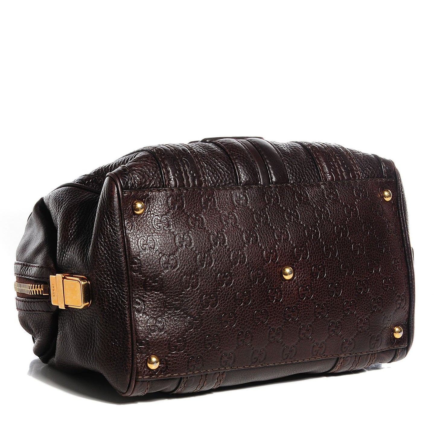 Guccissima Aviatrix Medium Boston Chocolate