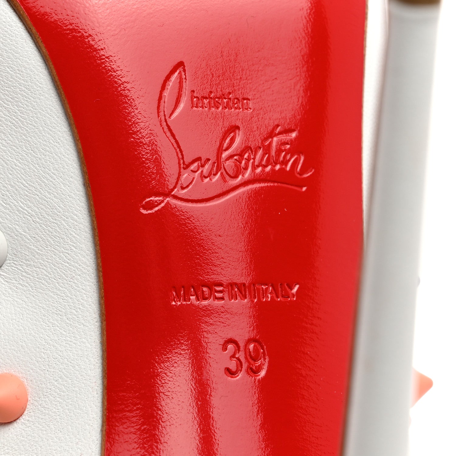 Christian Louboutin Kid Snakilta 120 Booties 39 White Multicolor 6 of 8