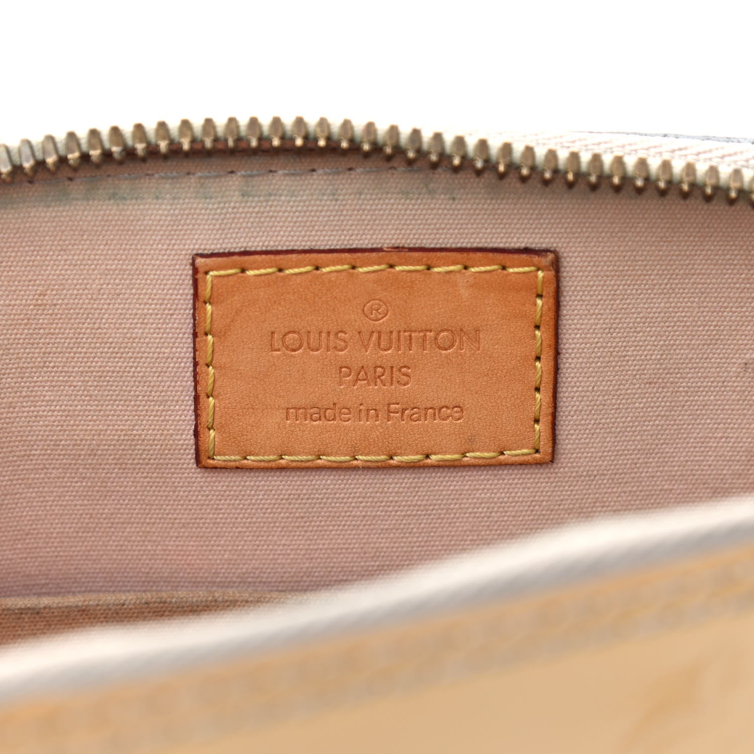 Louis Vuitton Vernis Alma BB Noisette 6 of 11