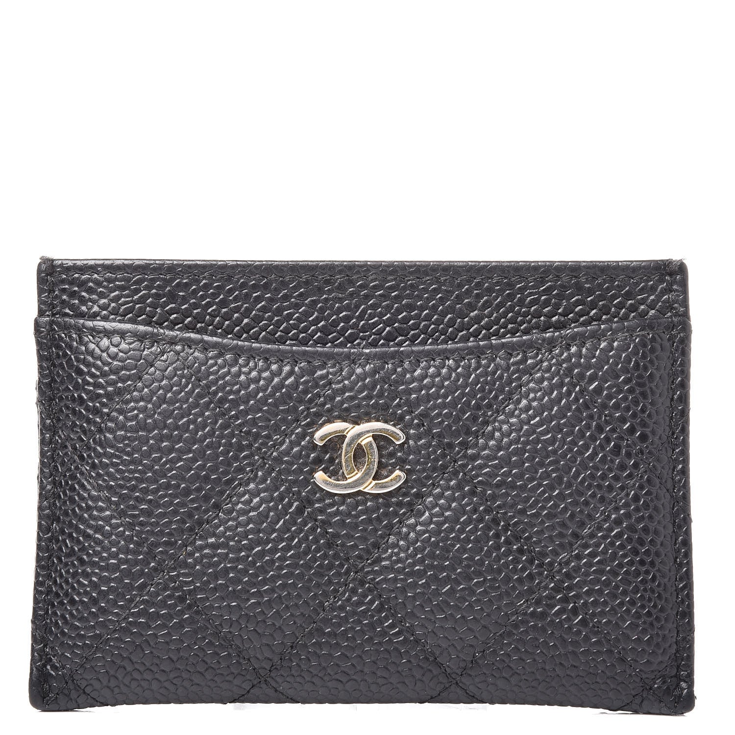 Chanel Caviar Quilted Card Holder Black 1 of 11