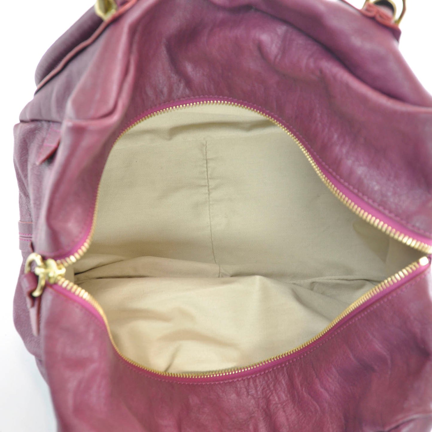 Calfskin Paraty Tote Purple