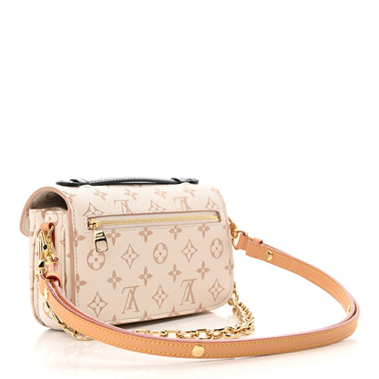 Louis Vuitton Monogram Dune Pochette Metis East West 3 of 11