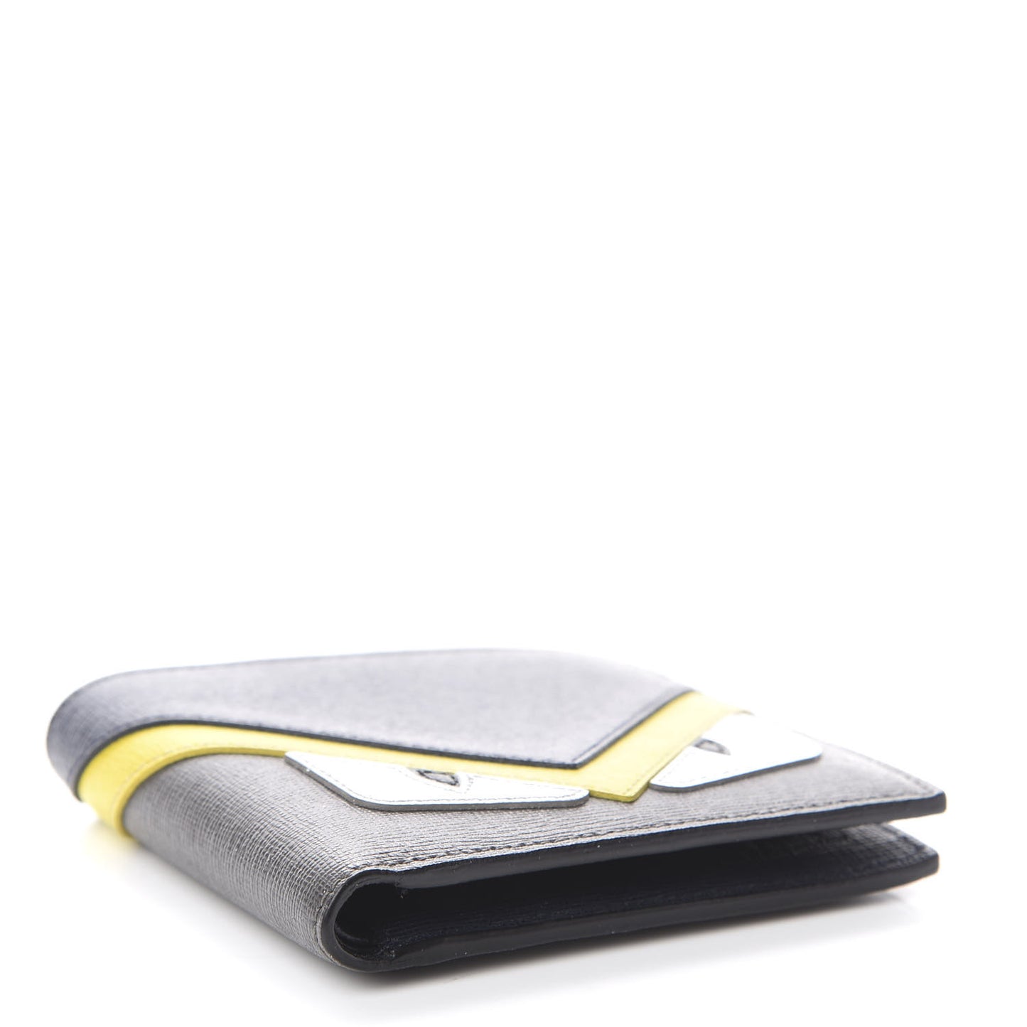 Vitello Elite Monster Eyes Wallet Asphalt Multicolor