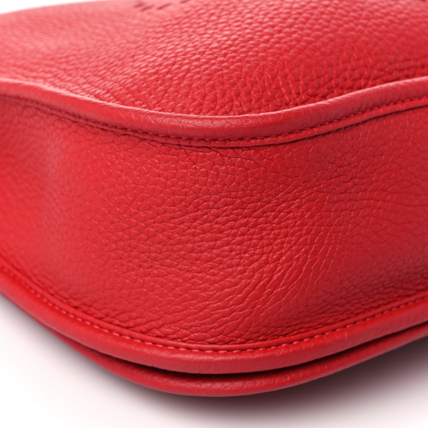 Hermes Taurillon Clemence Evelyne III PM Rouge Tomate 7 of 8