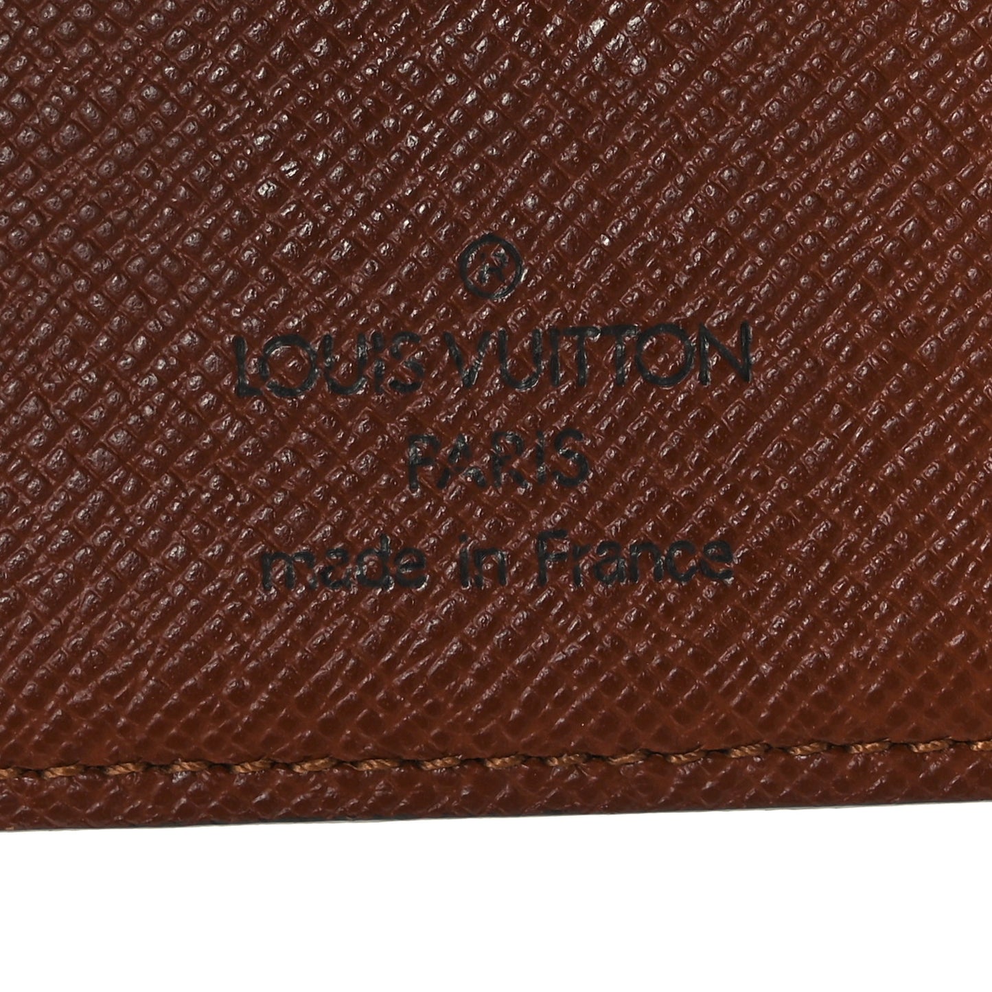 Monogram Mini Agenda Cover