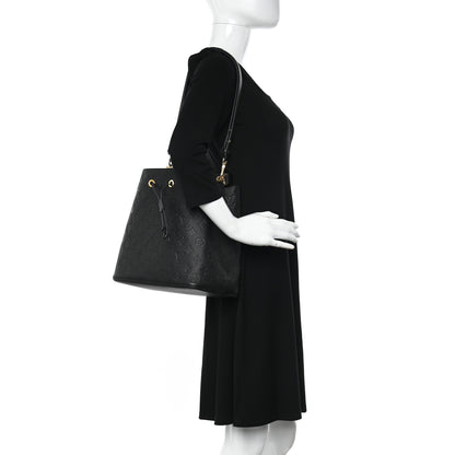 Louis Vuitton Empreinte Neonoe MM Black 2 of 9