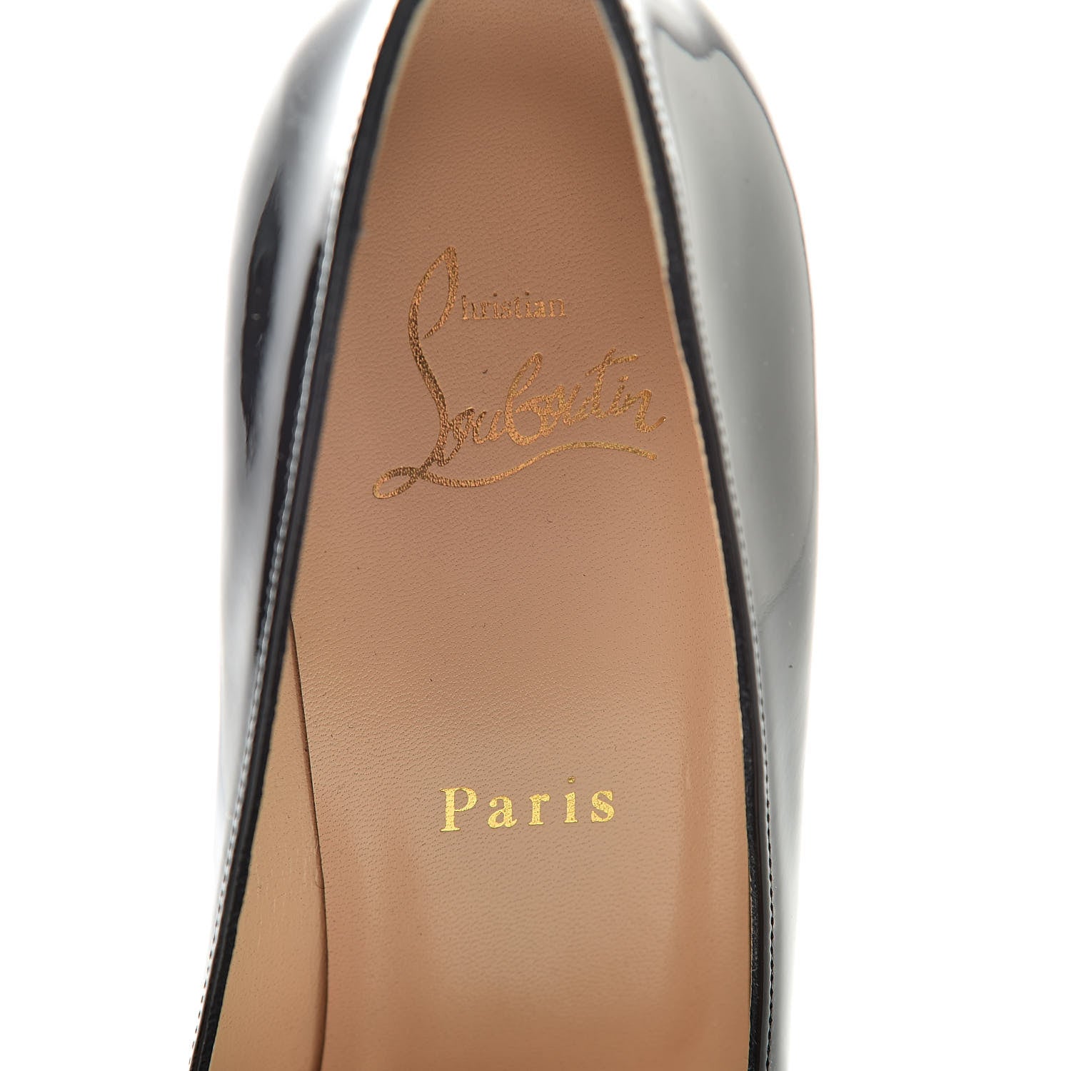 Christian Louboutin Patent New Simple 120 Pumps 39 Black 6 of 8