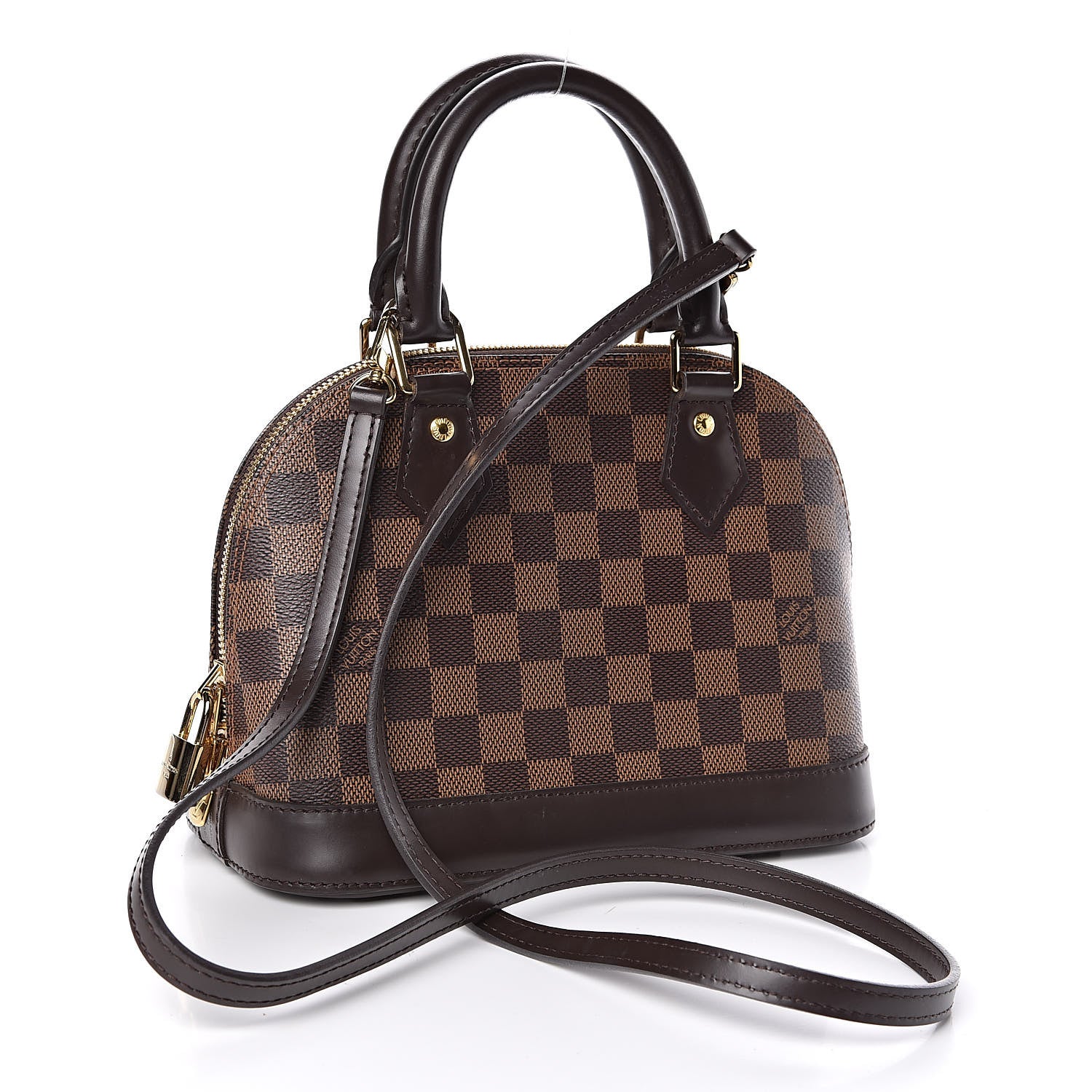 Louis Vuitton Damier Ebene Alma BB 3 of 9