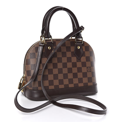 Louis Vuitton Damier Ebene Alma BB 3 of 9
