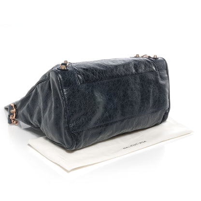 Balenciaga Agneau Giant 12 Rose Gold Hardware Velo Dark Night 4 of 7