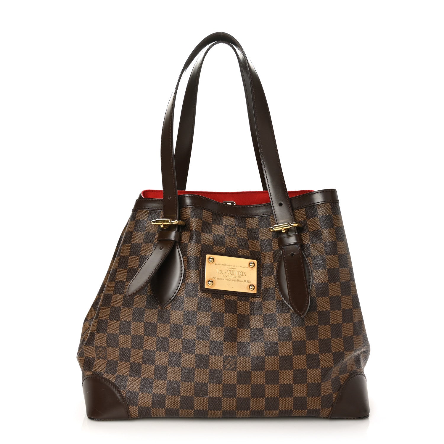 Louis Vuitton Damier Ebene Hampstead MM 1 of 6