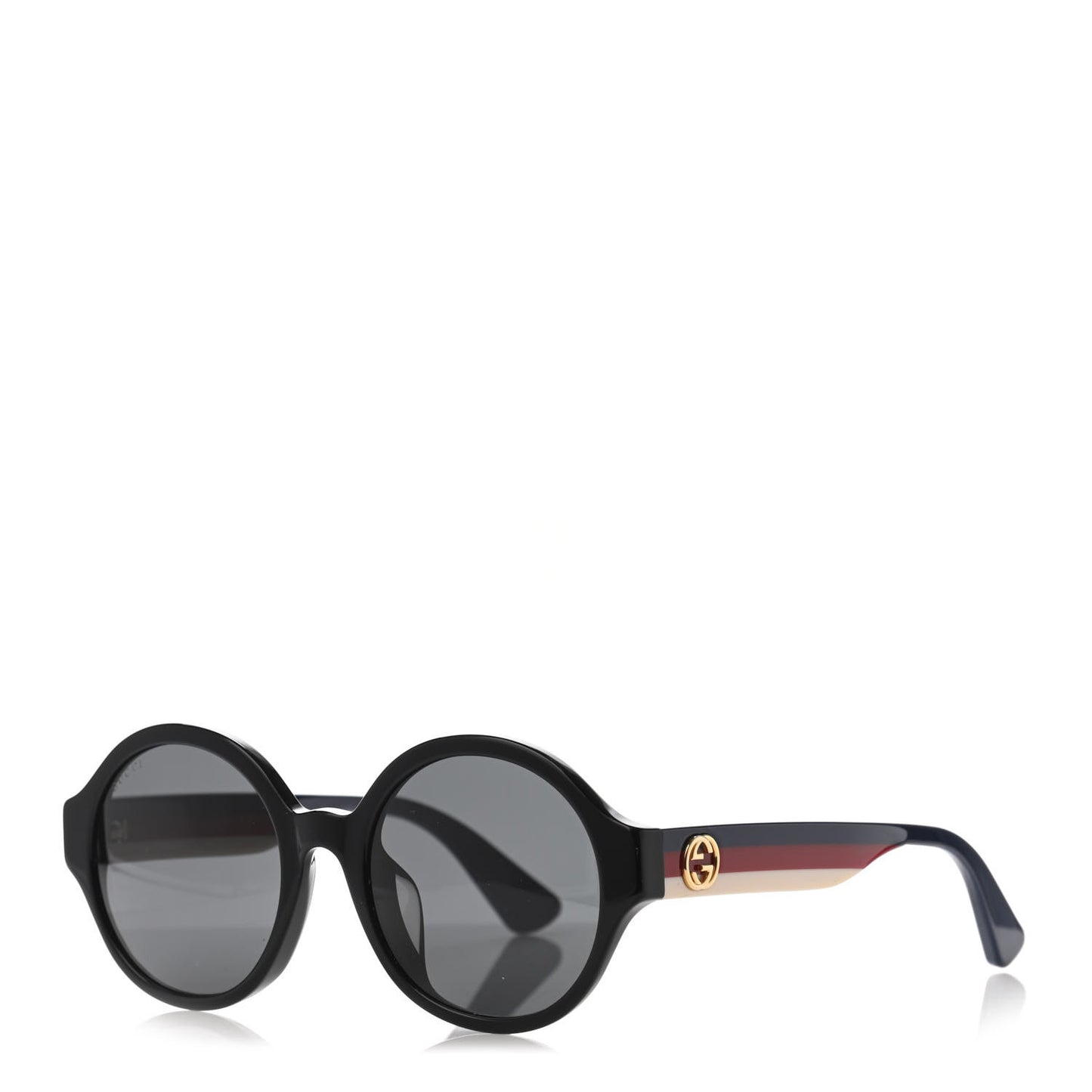 Round Web Sunglasses GG0280SA Black