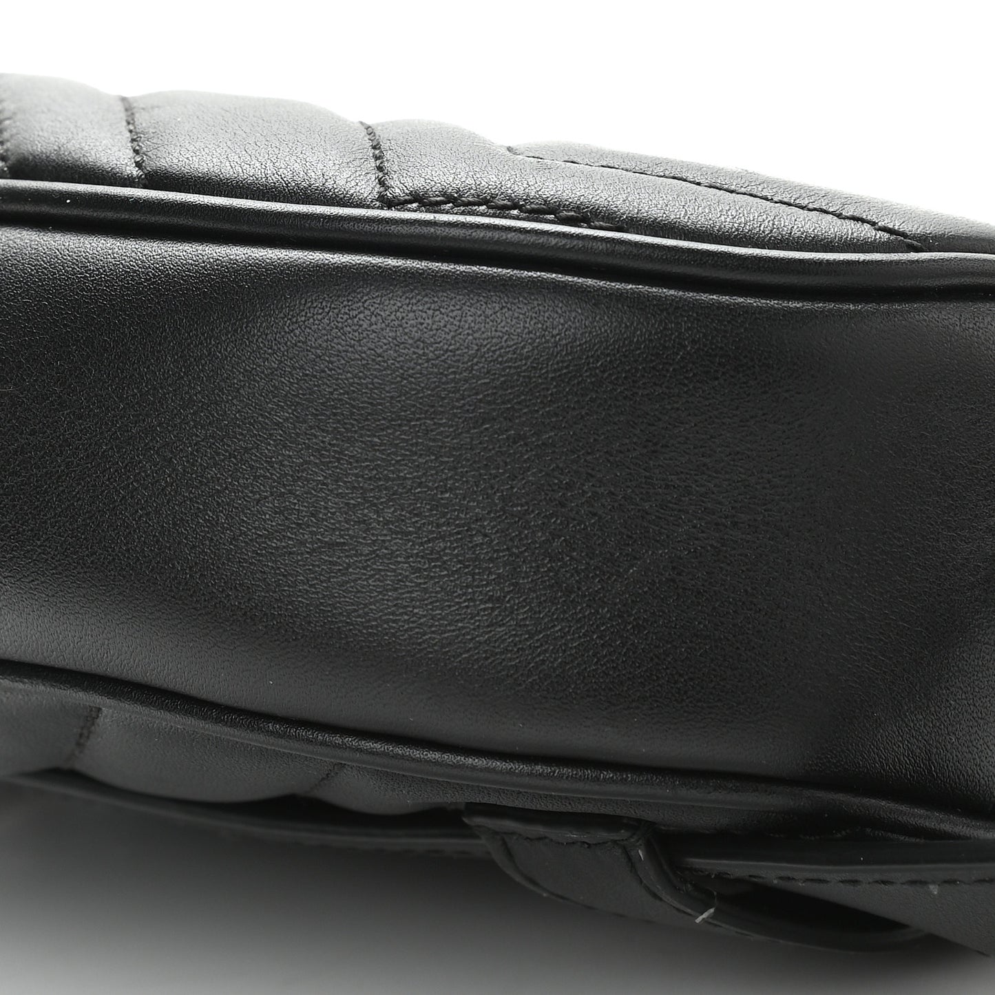 Calfskin Matelasse GG Marmont Belt Bag 85 34 Black