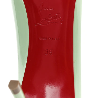 Christian Louboutin Patent Sporty Kate 85 Pumps 39 Studio Green 7 of 9