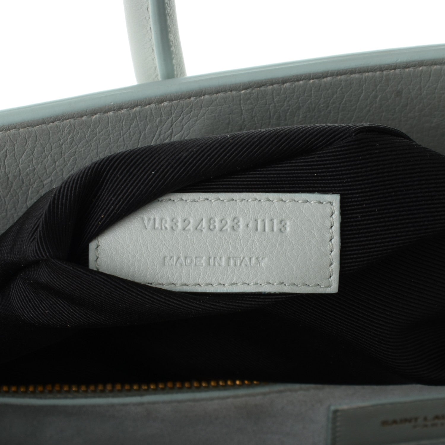 Saint Laurent Calfskin Small Sac De Jour Powder Blue 7 of 8