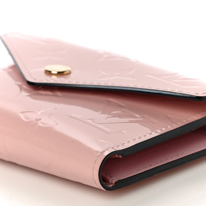 Louis Vuitton Vernis Victorine Wallet Rose Ballerine 9 of 10