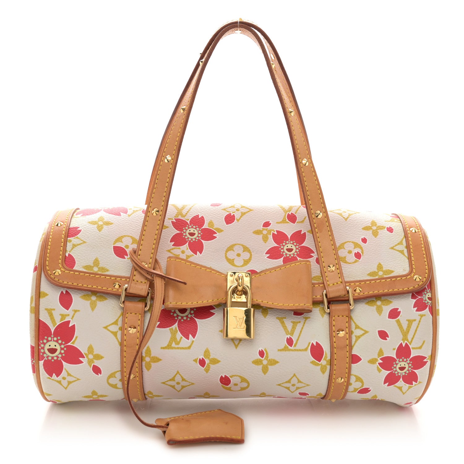 Louis Vuitton LOUIS VUITTON Monogram Cherry Blossom Papillon Red Creme 1 of 14