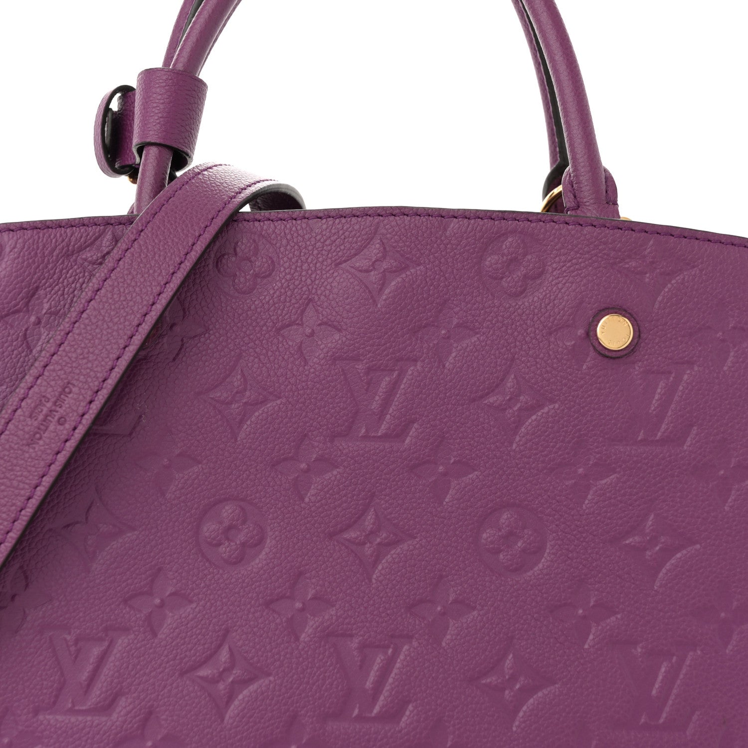 Louis Vuitton Empreinte Montaigne MM Amethyste 8 of 11